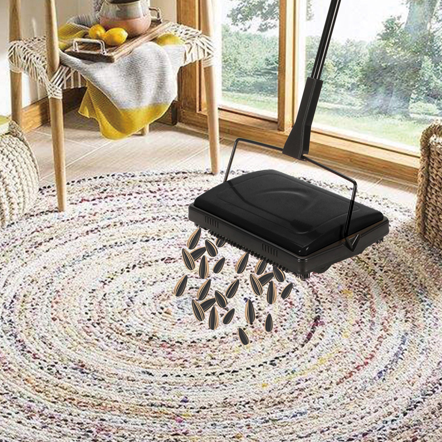 Eyliden Carpet Floor Sweeper Cleaner For Home Office Carpets